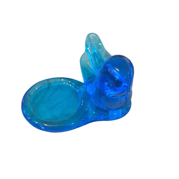 Terra Studios Bluebird of Happiness Votive Candle Holder Signed Dated 2002 - Picture 5 of 11